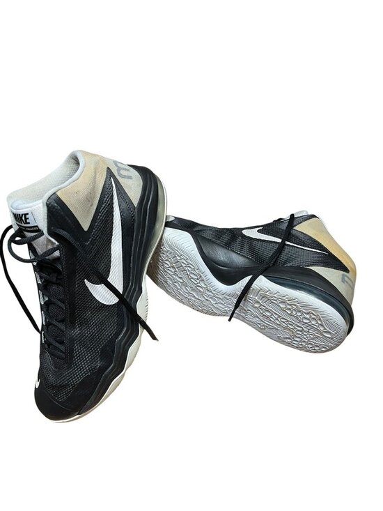 Nike Air Max Audacity Basketball Shoes Black & White Mens Size 13 Athletic Sneak